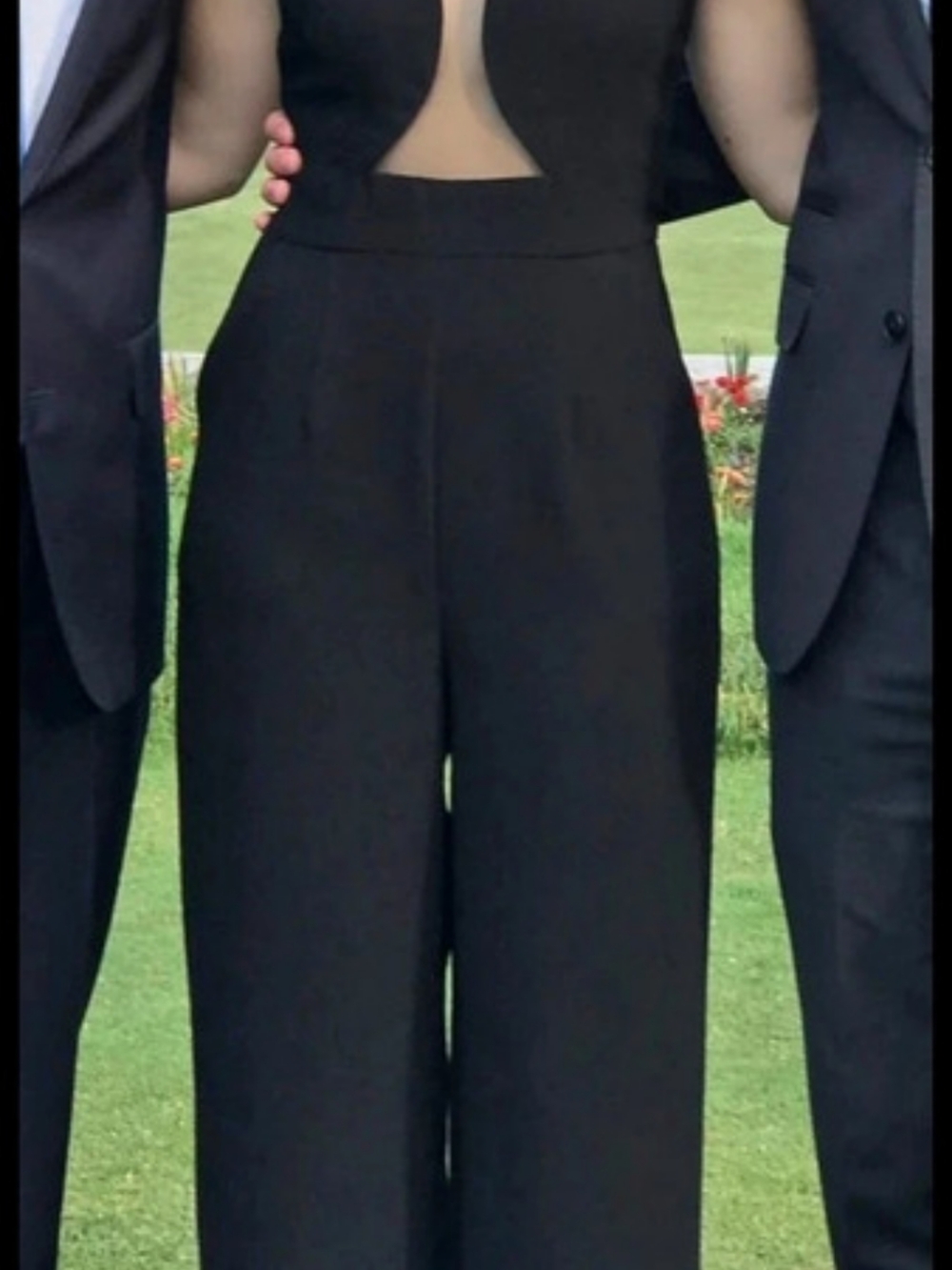 BCBG Generation Black Jumpsuit Size 2 Like New